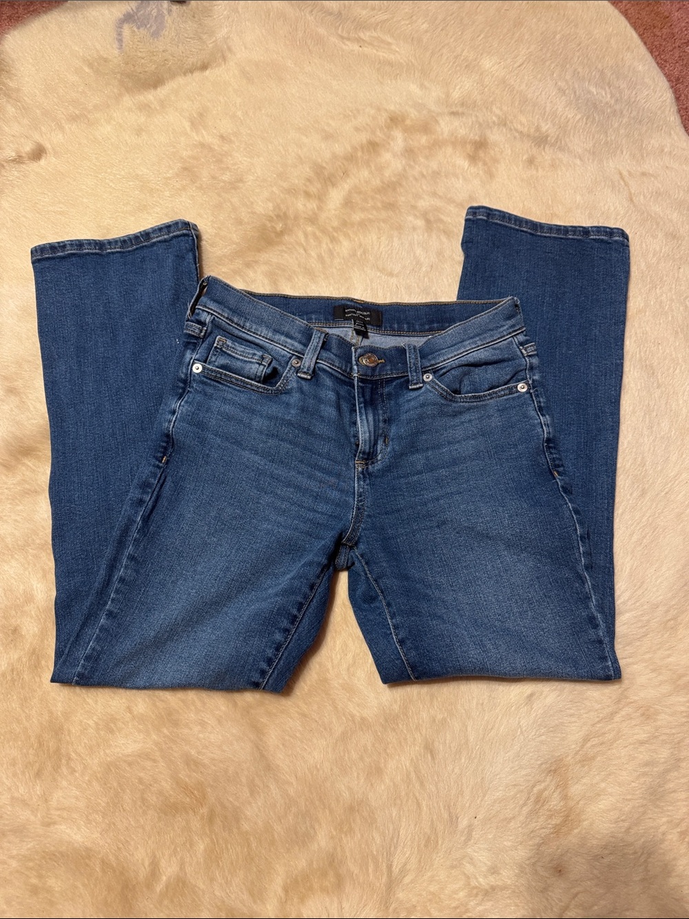Banana Republic Women's Dark Blue Boot Cut Jeans 26/2 Petite